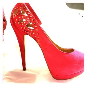 Womens 6in heels, JustFab Naples 9M gently used